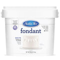 Satin Ice Fondant White 5 Pound Pail - Smooth, Easy to Work