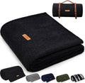 Heavyweight Wool Camping Blanket for Outdoor Adventures and Survival