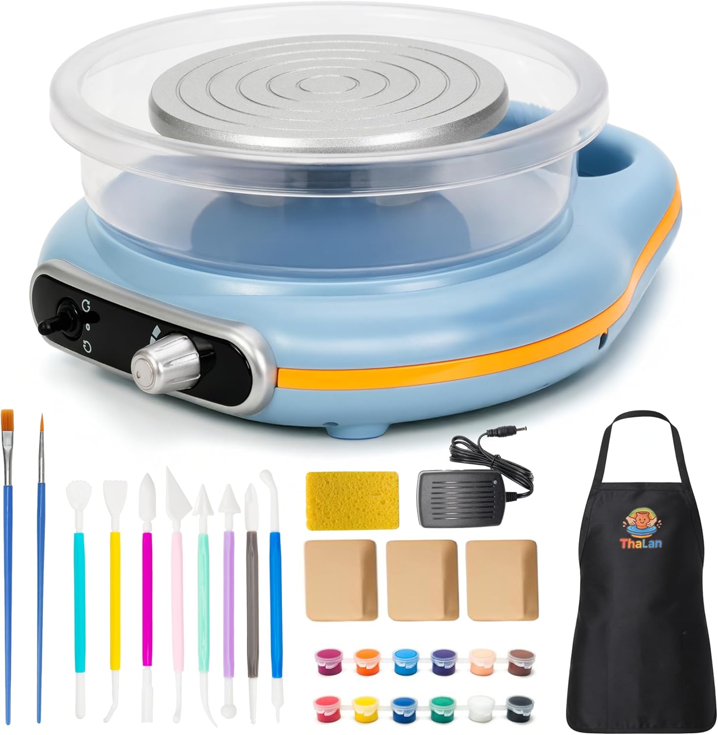 Mini Pottery Wheel for Kids - ThaLan Electric Clay Wheel Kit