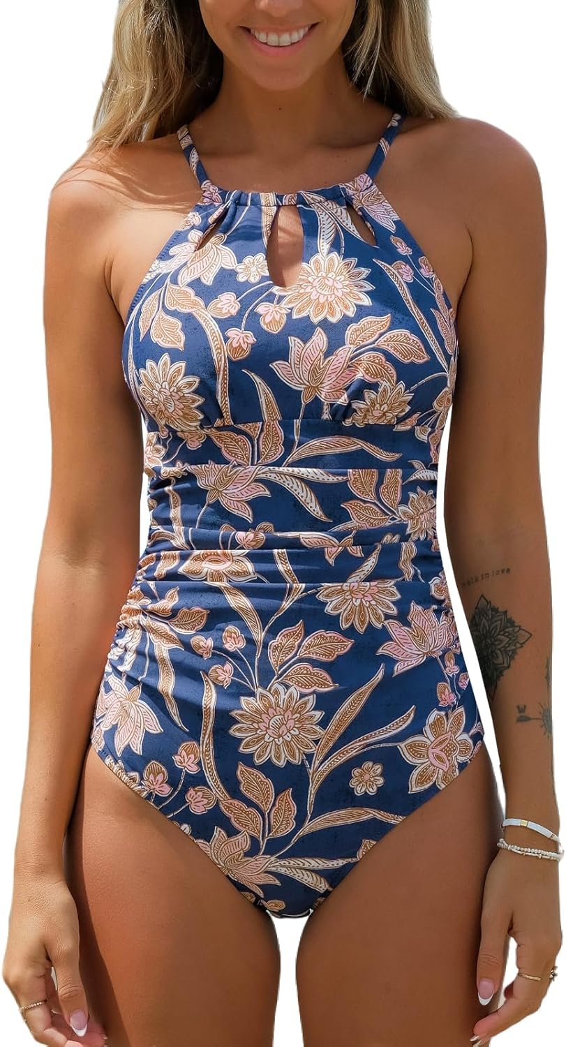CUPSHE Women's One Piece Swimsuit for Tummy Control & Style