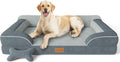 Jumbo Dog Bed for Extra Large Dogs - Orthopedic Cooling Comfort