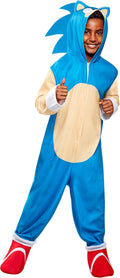 Sonic the Hedgehog Oversized Hooded Zipster Jumpsuit for Kids