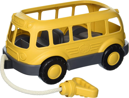 Green Toys School Bus Wagon-CB: Eco-Friendly Fun!