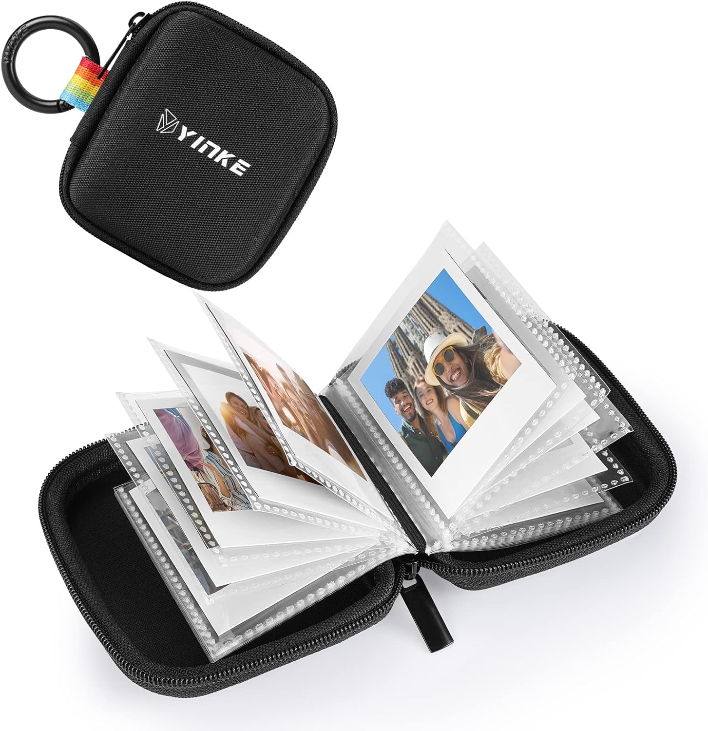 YINKECASE: Portable Photo Album for Polaroid Go - Holds 40 Photos