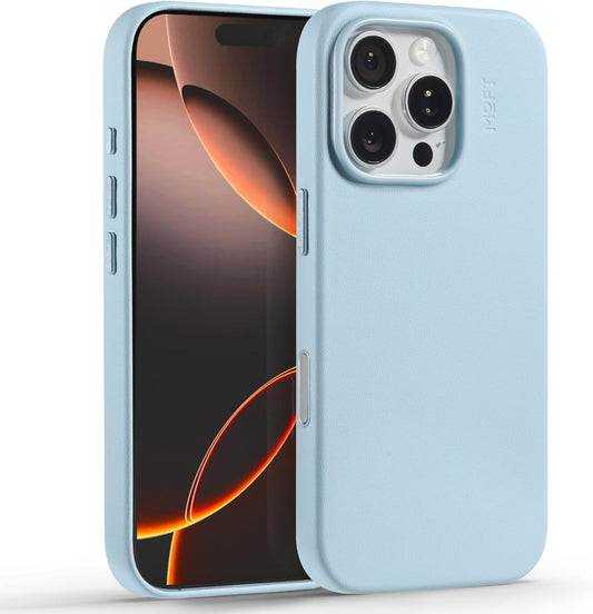 MOFT Snap Case for iPhone 16 Pro - Premium Vegan Leather Design