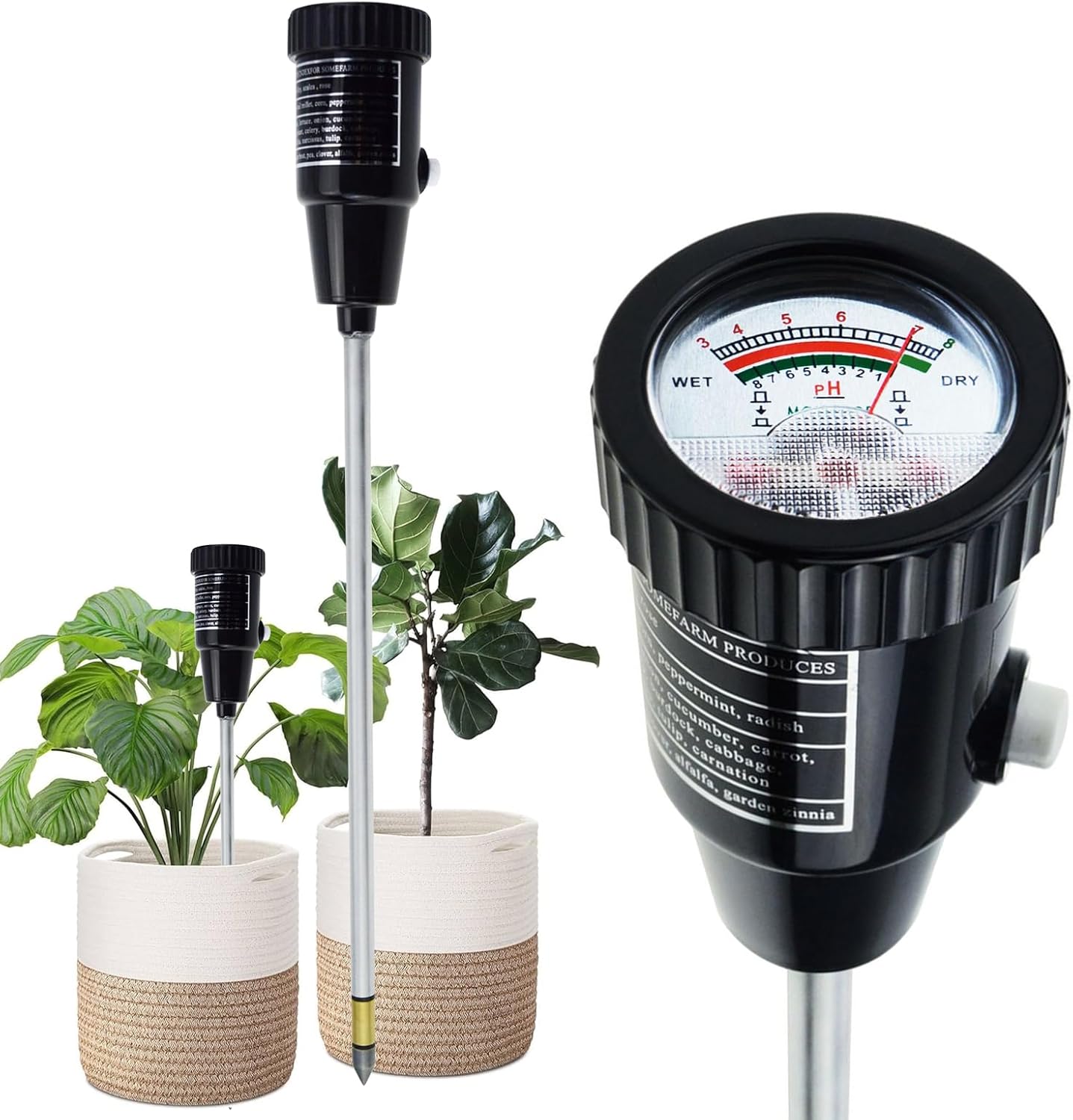 Gain Express Soil pH Meter for Accurate Soil Measurement Tools