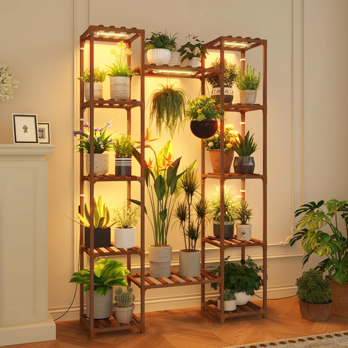 Plant Stand Indoor with Grow Lights for Optimal Plant Growth