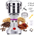 550g Grain Mill 304 Stainless Steel Spice Grinder - High-Speed Home