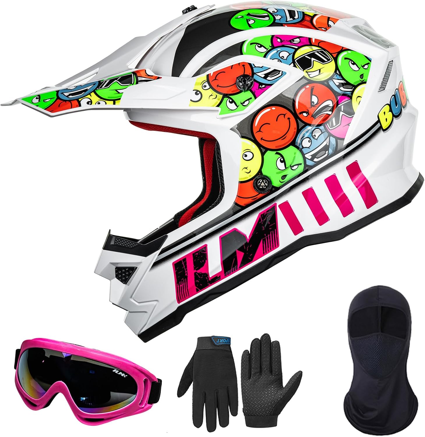 ILM Youth ATV Helmet for Kids - Lightweight and Safe Design