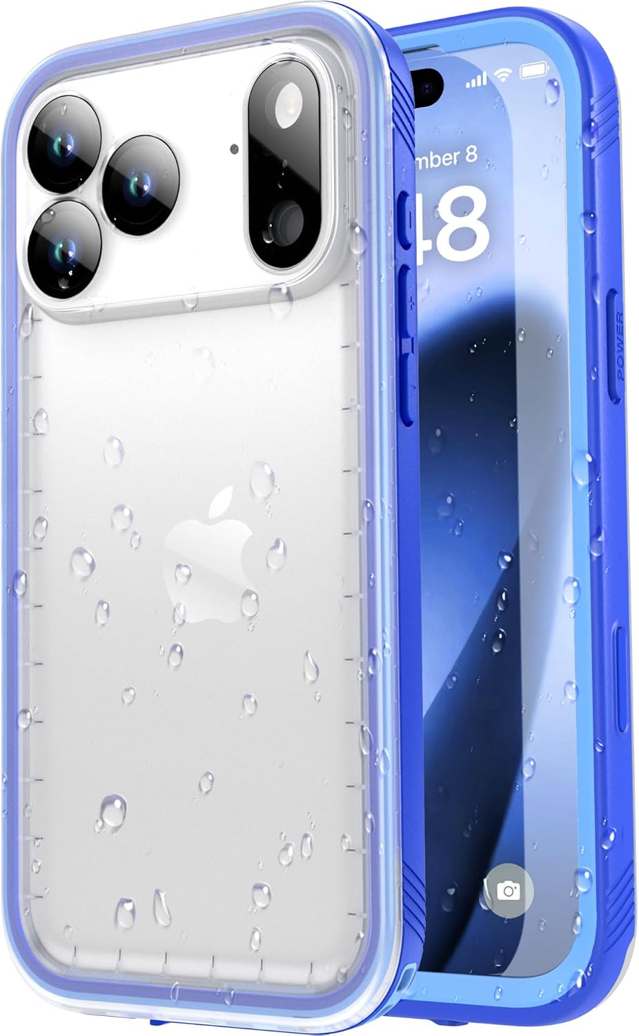 iPhone 17 Pro Max Waterproof Case - Shockproof Dustproof Cover