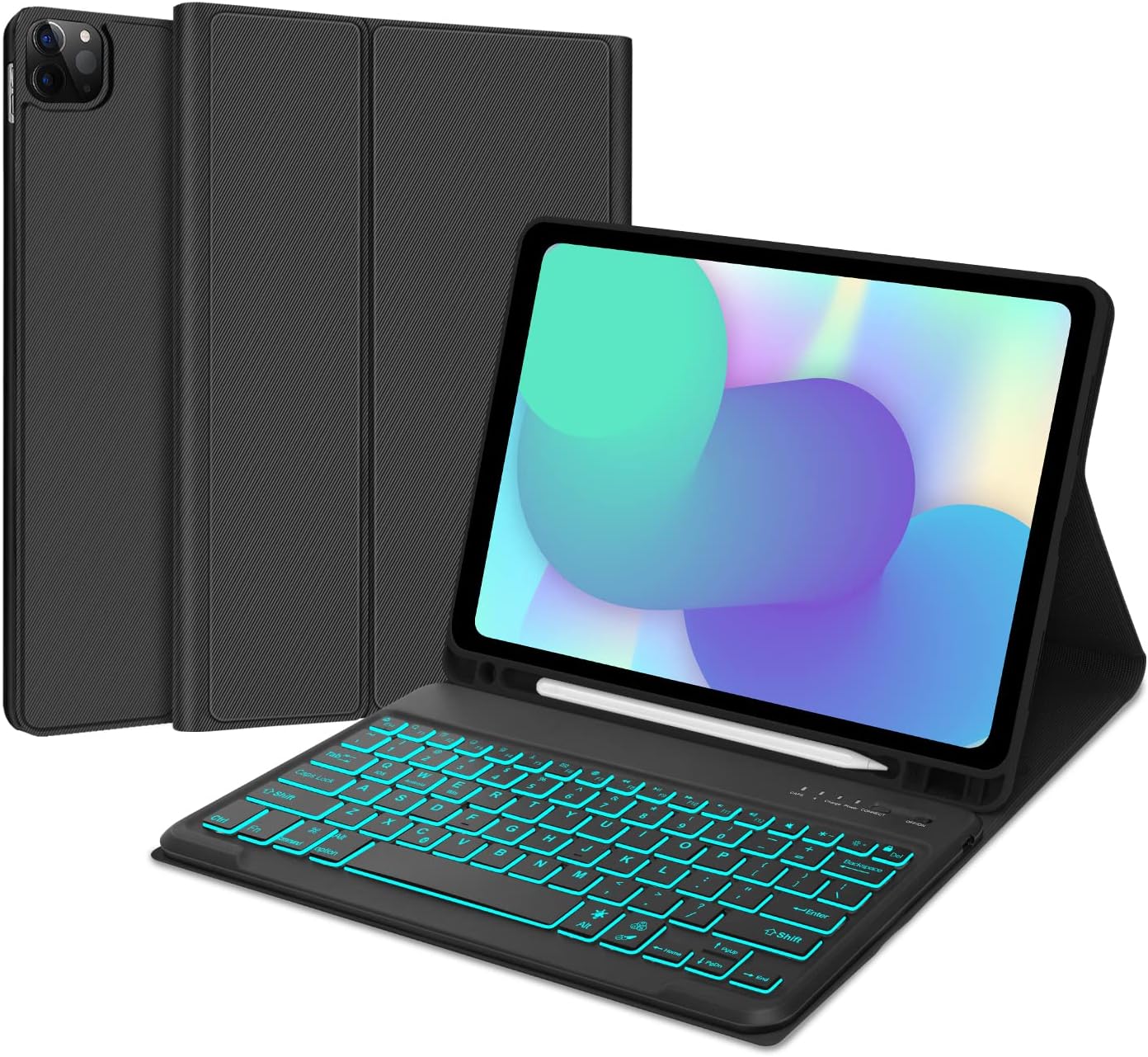 Keyboard Case for iPad Air 13-inch & iPad Pro 12.9-inch Models