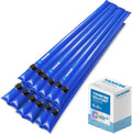 8 ft Dual Chamber Pool Water Tubes 6 Pack - Winter Pool Cover Weights