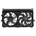 TRQ Radiator Dual Cooling Fan Assembly for 2007 Chevrolet Models
