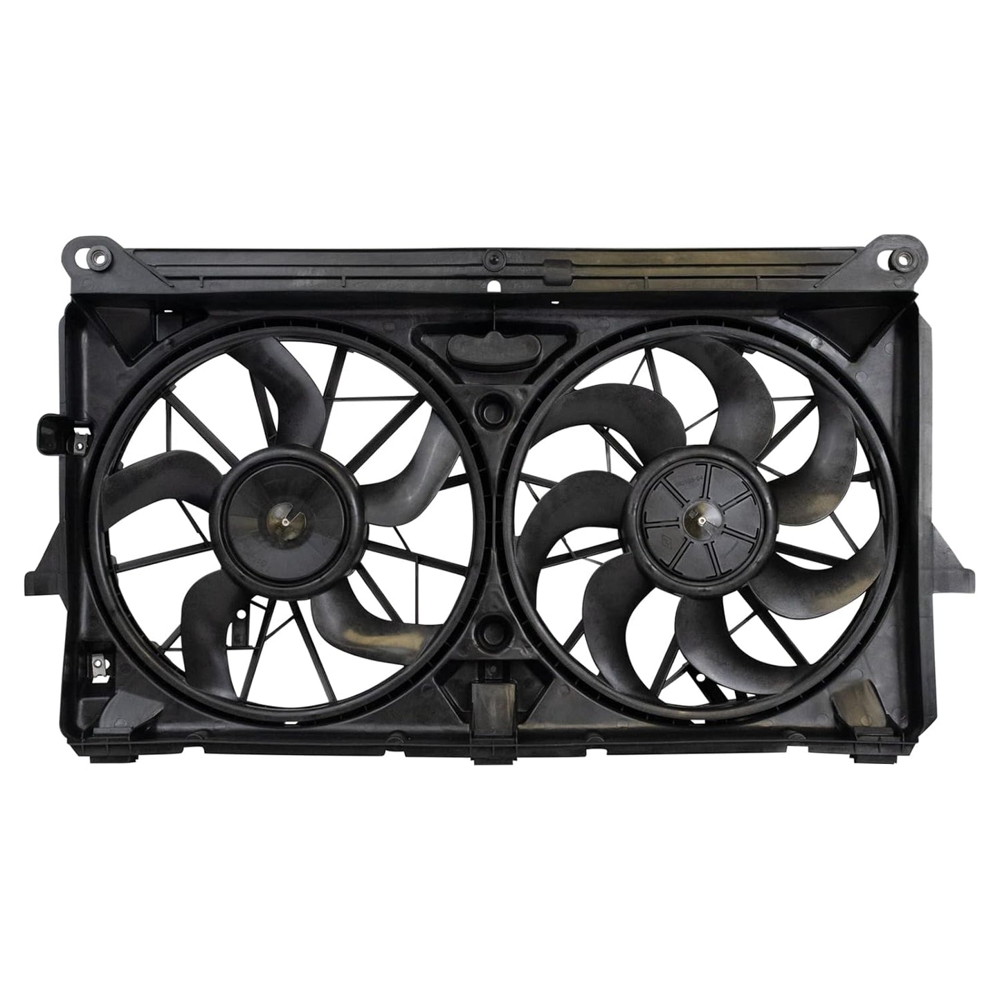 TRQ Radiator Dual Cooling Fan Assembly for 2007 Chevrolet Models