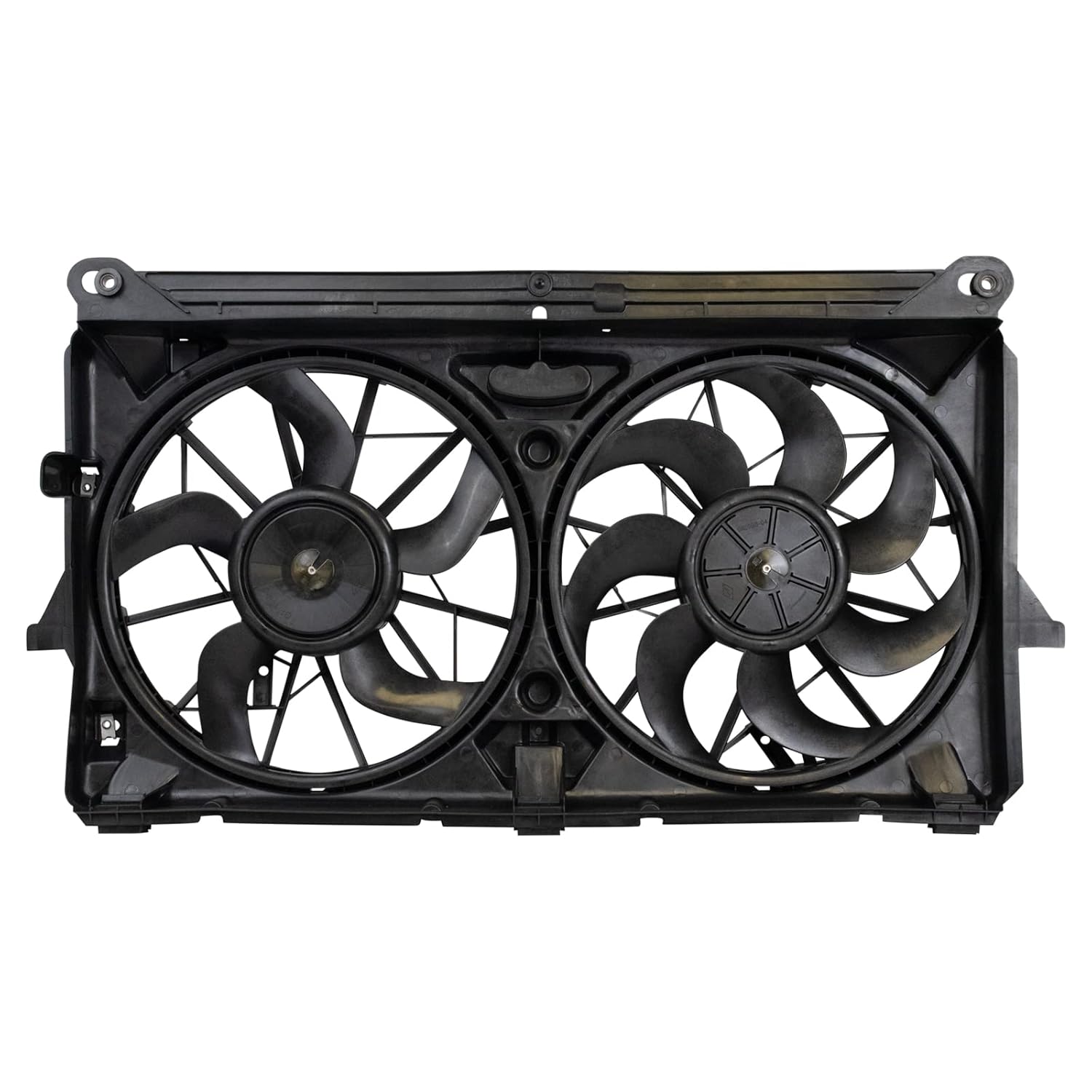 TRQ Radiator Dual Cooling Fan Assembly for 2007 Chevrolet Models