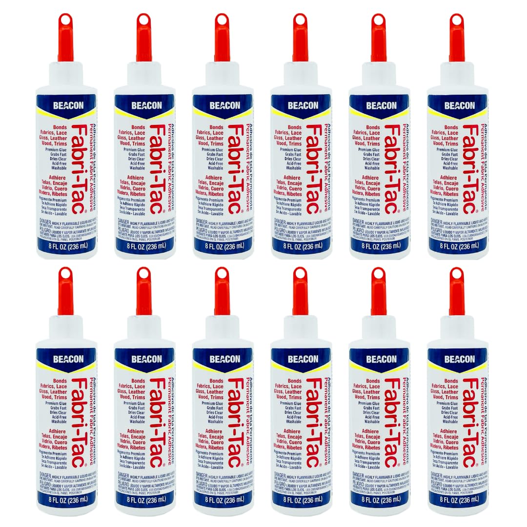 Fabri-Tac Permanent Adhesive for Crafting and Fabric Projects