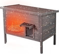 VEVOR Outdoor Cat House Weatherproof Feral Cat Shelter