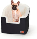 Bucket Booster Dog Car Seat for Small Dogs - Elevated View & Safety