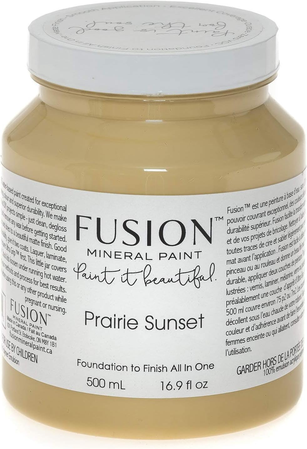 Fusion Mineral Paint 500 ml Prairie Sunset - All In One Solution