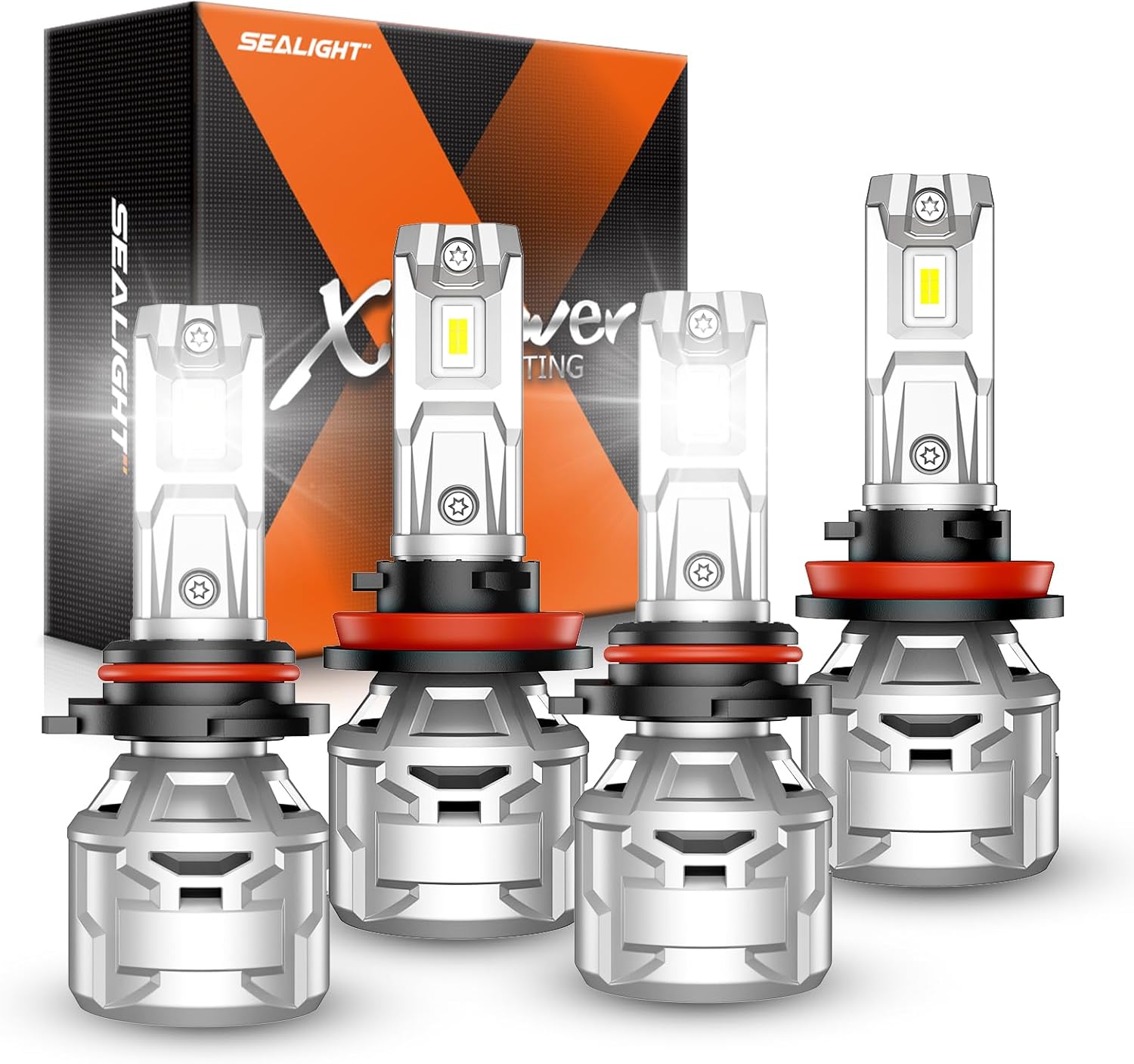 SEALIGHT 9005 H11 60000LM Bulbs for Bright Night Driving