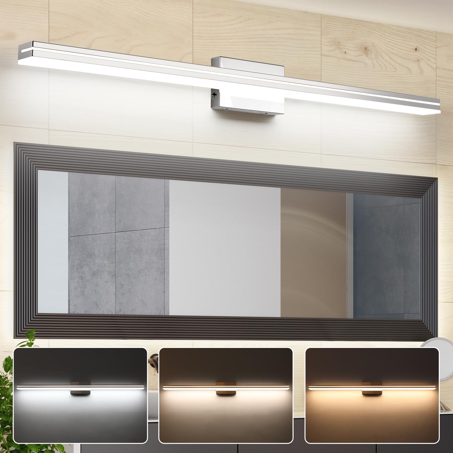 SineRise LED Modern Bathroom Vanity Light Bar for Stylish Lighting