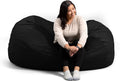 Extra Large Foam-Filled Bean Bag Chair by Big Joe for Cozy Relaxation