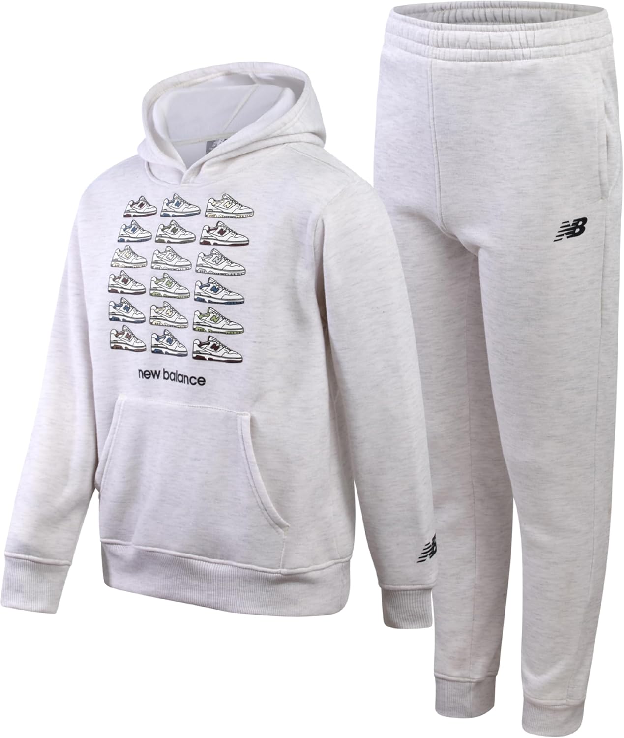 Boys Tracksuit Set - Classic Hoodie Sweatshirt and Jogger Pants