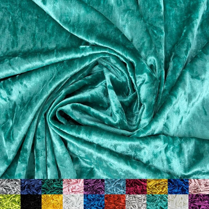 Crushed Velvet Fabric by Ice Fabrics - Soft & Versatile Use