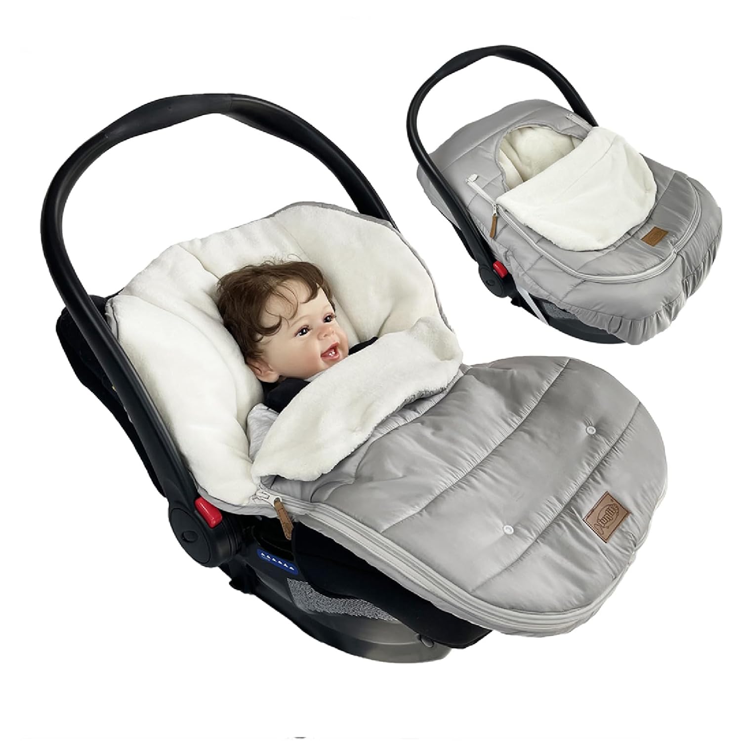 funlife Car Seat Bunting Bag Set for All Seasons Comfort