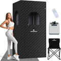 Portable Steam Sauna Box Home Sauna Tent 3x3x6 ft - Spacious Home