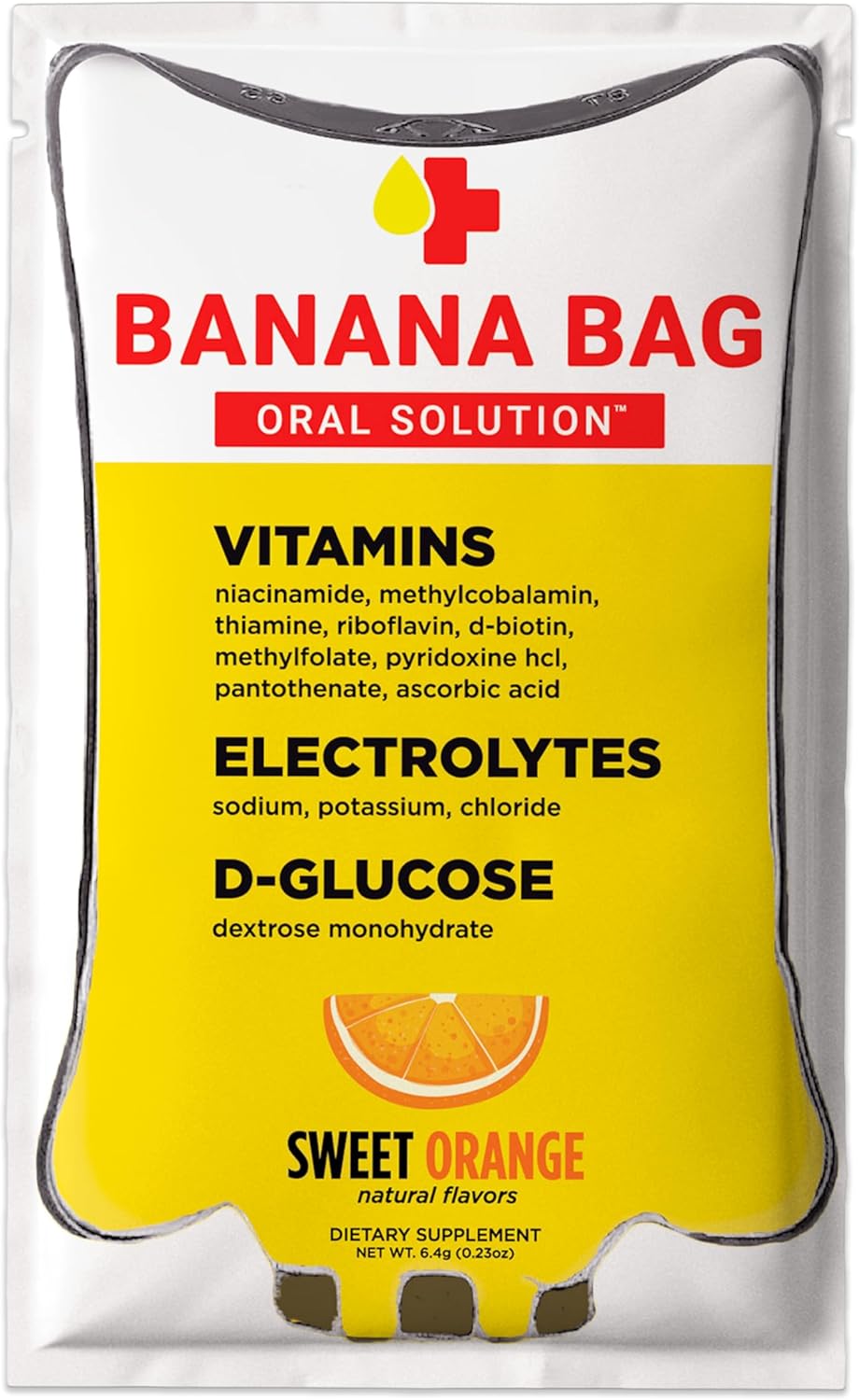 Banana Bag Oral Solution Recovery Packets for Hydration Boost