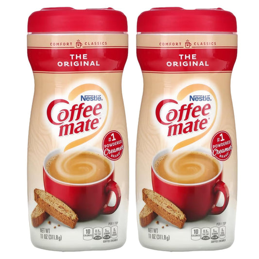Boost Flavor: Coffee Mate Creamer 2-Pack + Bonus Card