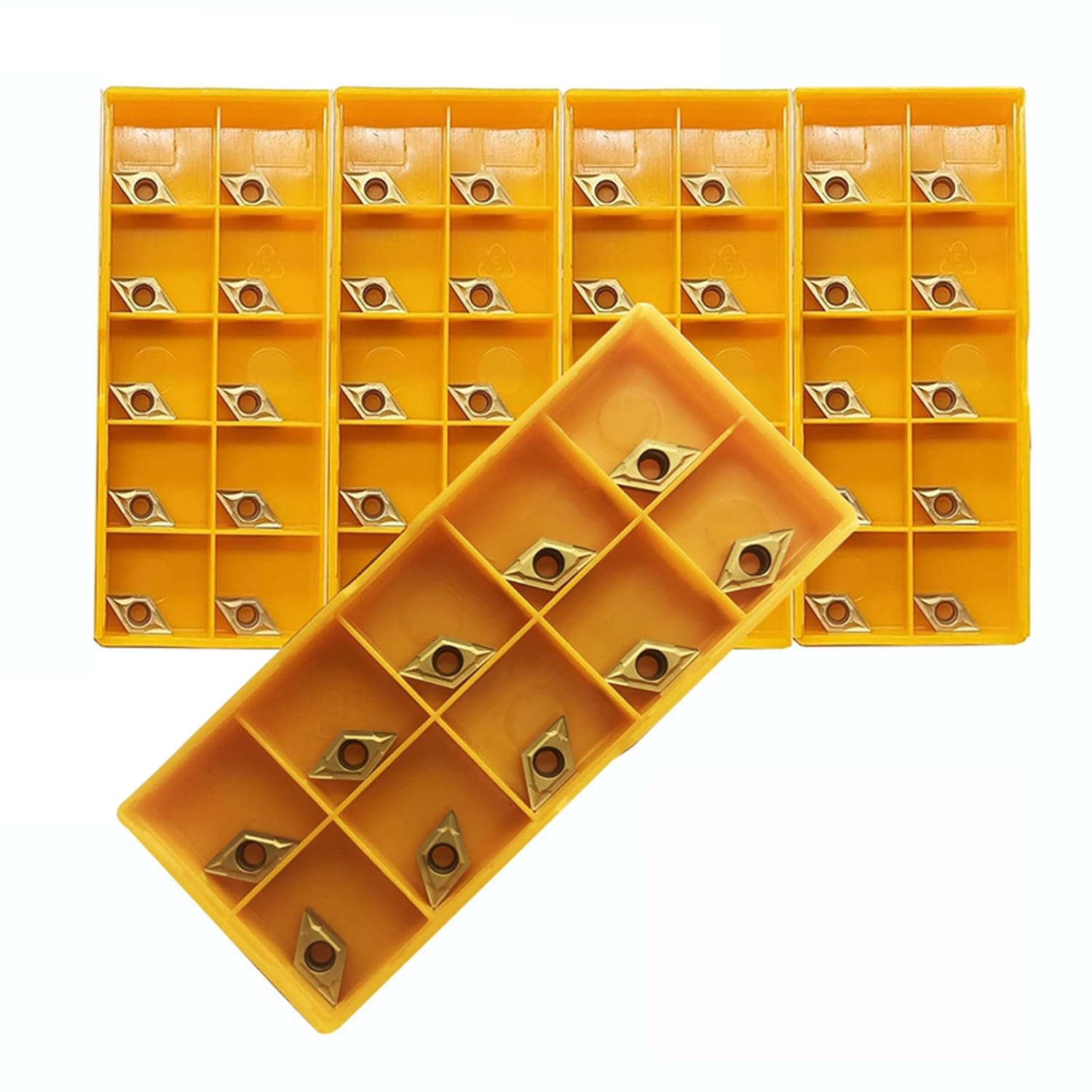 50pcs DCMT21.51 Carbide Inserts for Lathe Turning Tools