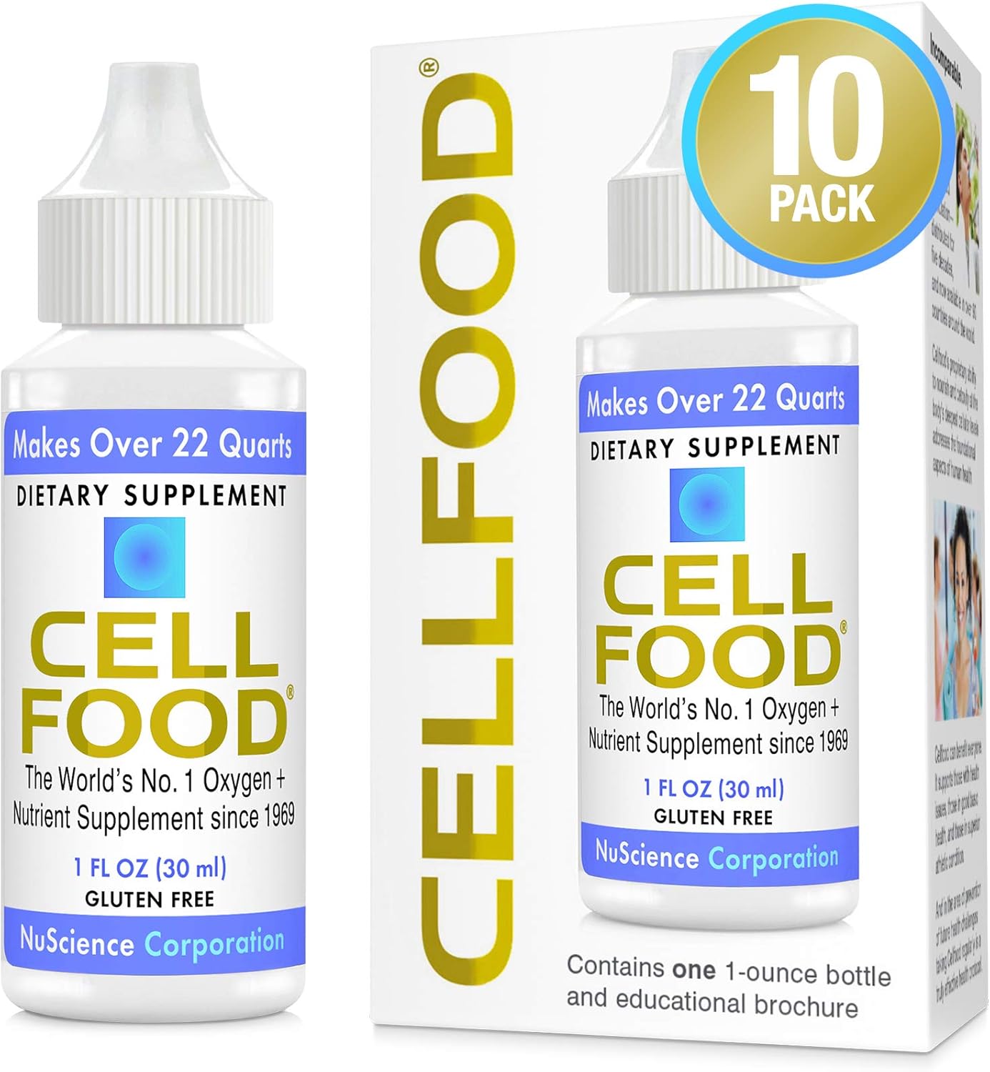 Cellfood Oxygen Boost Liquid Supplement for Energy and Health
