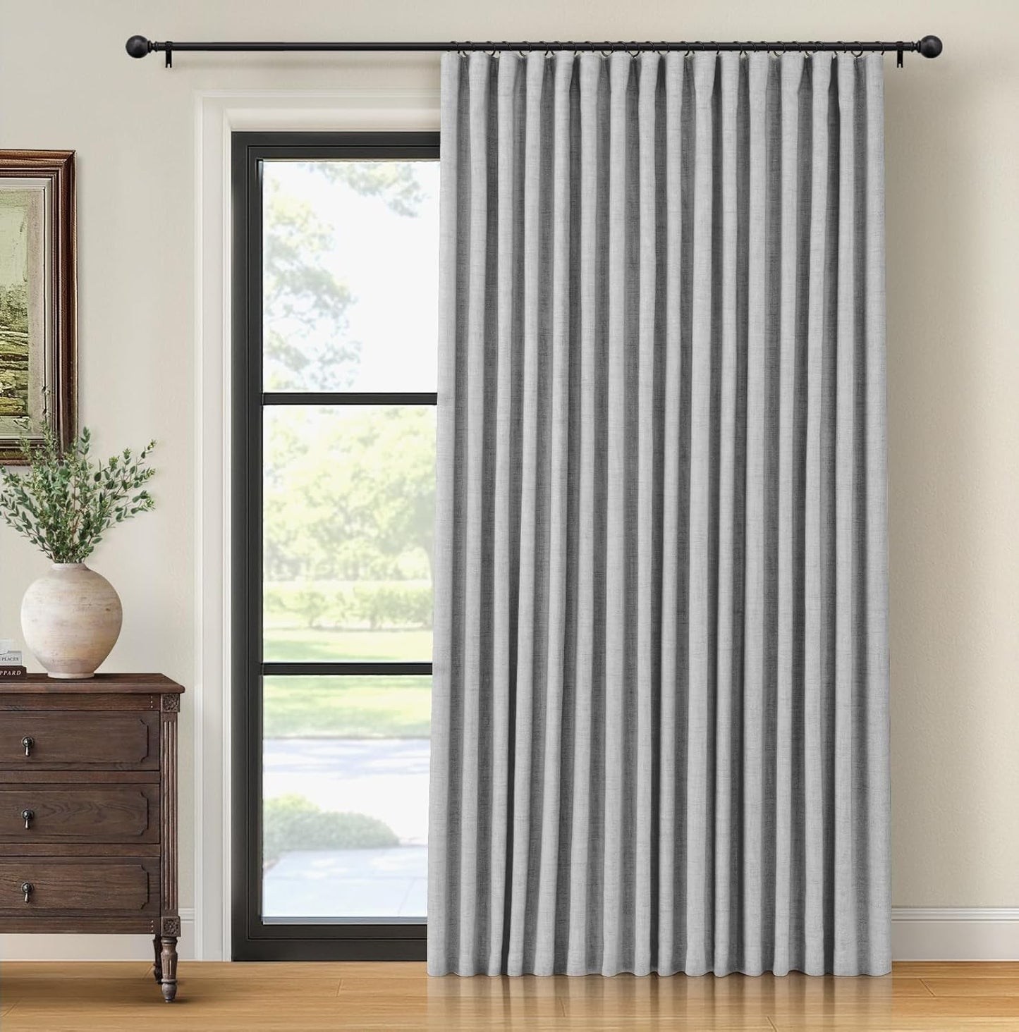 INOVADAY Thermal Sliding Door Curtains for Bedroom and Patio