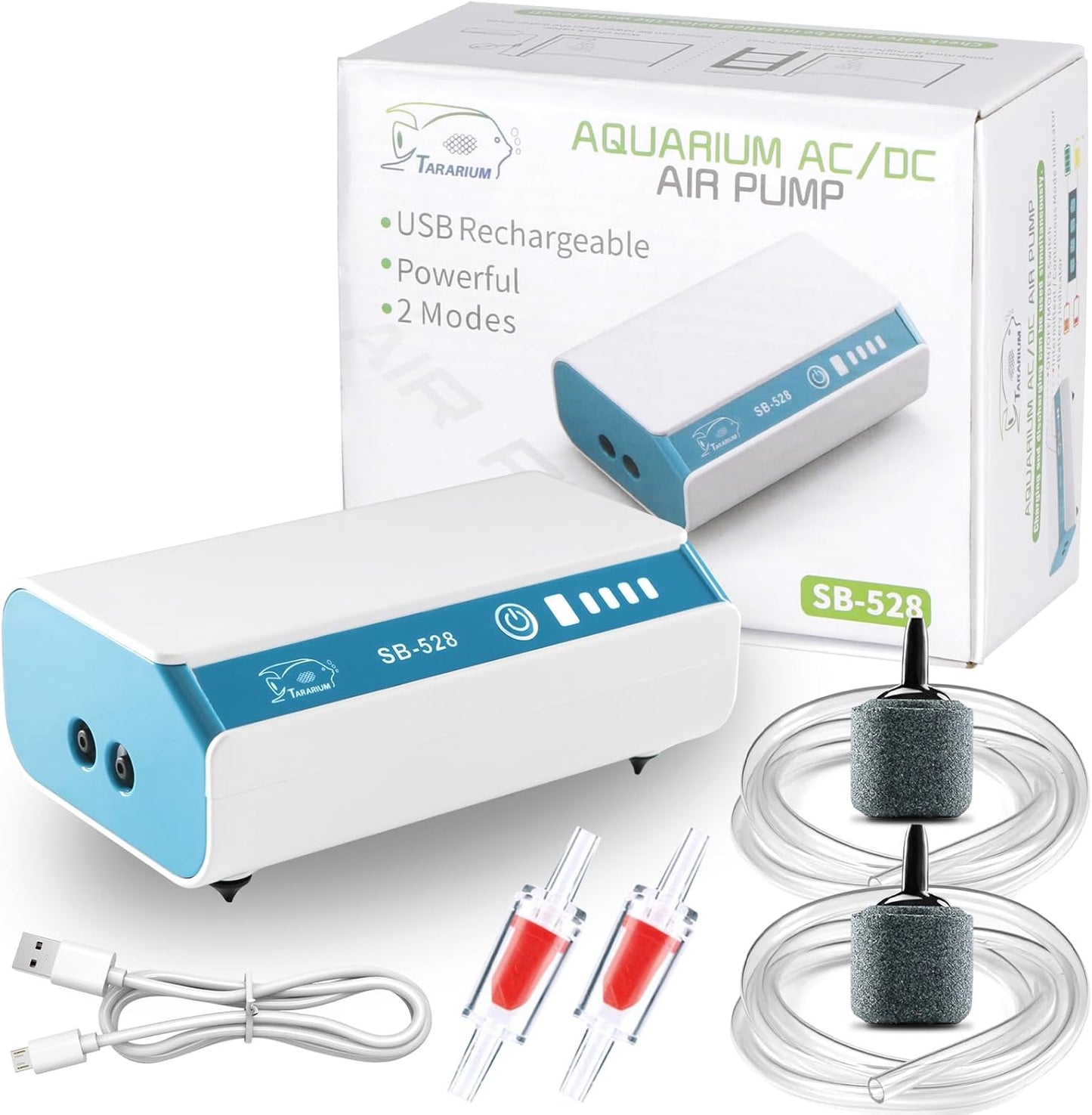 Portable Fish Tank Oxygen Pump - TARARIUM