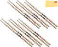 Vic Firth American Classic 5A Wood-Tipped Drumsticks 6 Pack - Durable