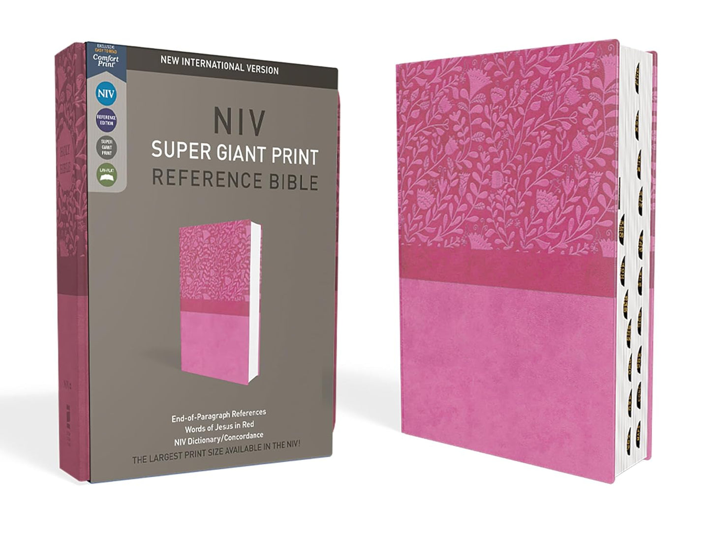 NIV Super Giant Print Reference Bible with Comfort Print Features