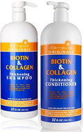 Volumizing Haircare Set | Biotin & Collagen | 32 Oz
