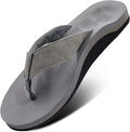 Men Sandals Flip Flop with Orthotic Arch Support - Athletic Slide