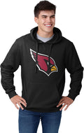 FOCO Men's NFL Team Logo Solid Hoodie - Bold Gameday Comfort