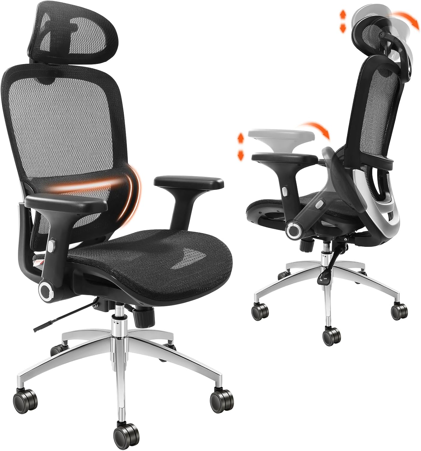 VEVOR Ergonomic Mesh Office Chair ~ 28 characters