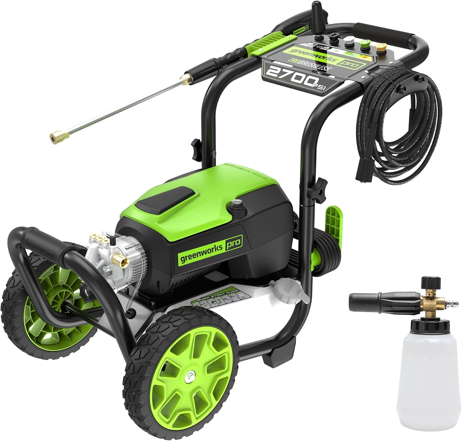 Greenworks 2700 PSI Pressure Washer - Defeat Dirt and Grime