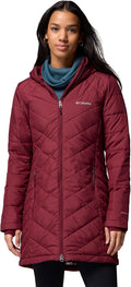 Columbia Women's Heavenly Long Hooded Jacket - Warm, Lightweight Heat