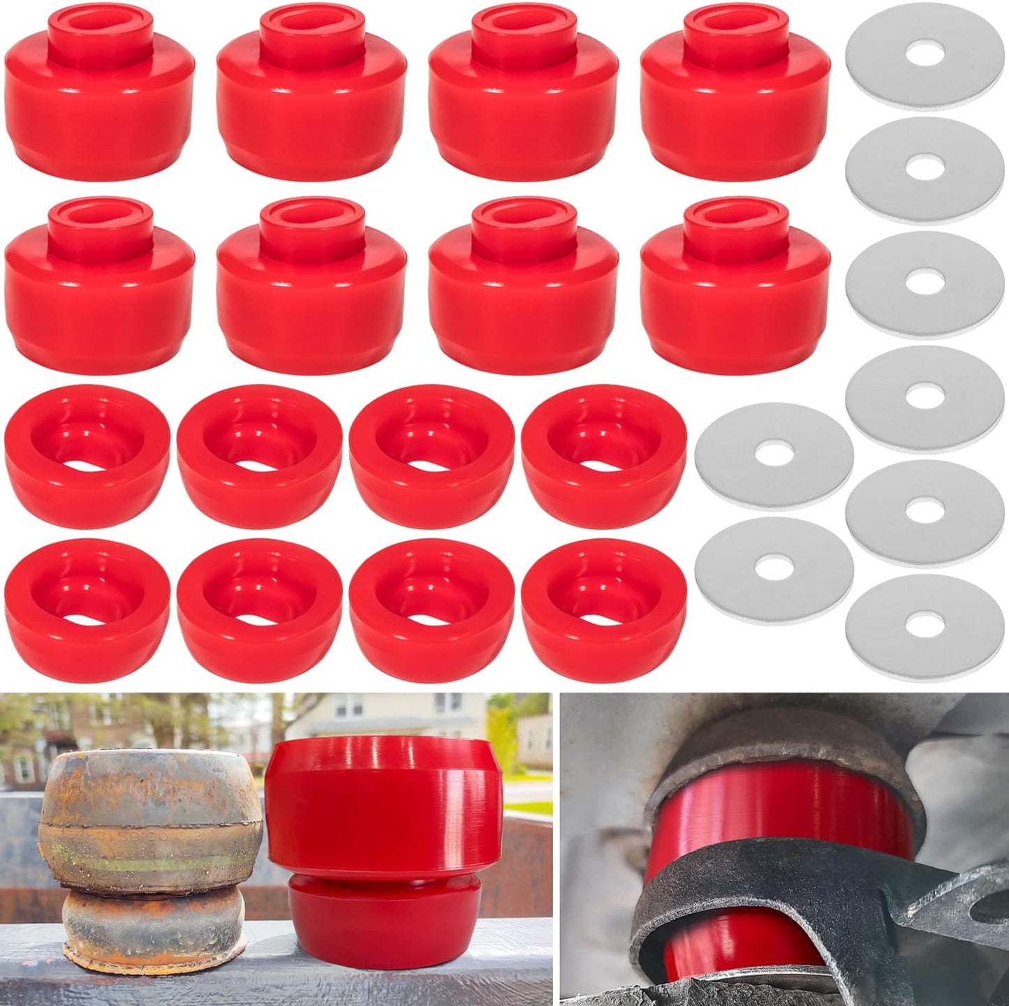 7-141 Body and Cab Mount Bushing Kit for Chevy Silverado & Sierra
