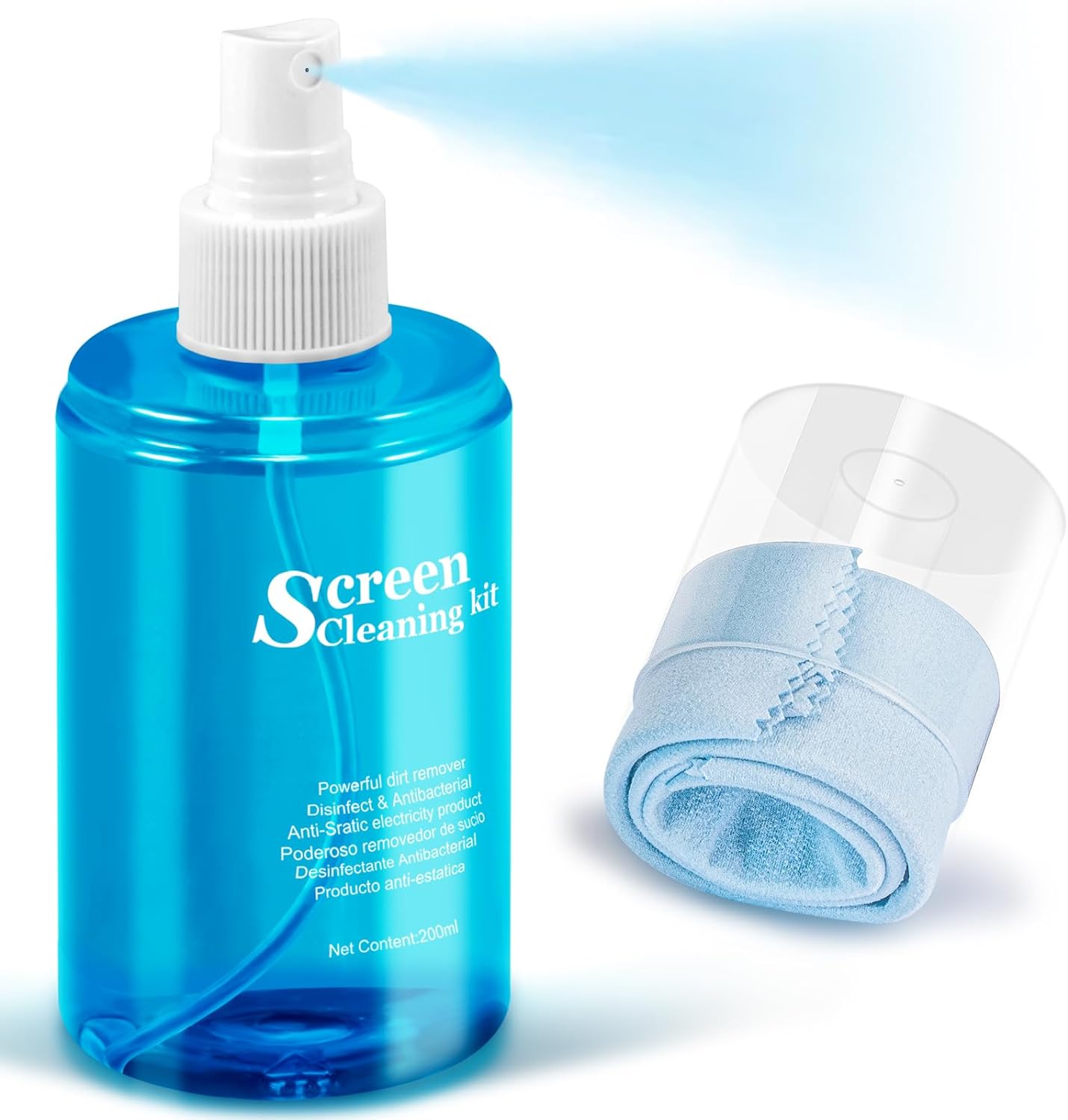 walrfid Screen Cleaner Spray - Streak-Free Shine