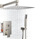 Shower System Wall Mounted 10 in Rain Shower Combo - High Pressure