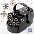 Bubble Machine 3 in 1 Bubble Maker - Up to 18000 Colorful Bubbles
