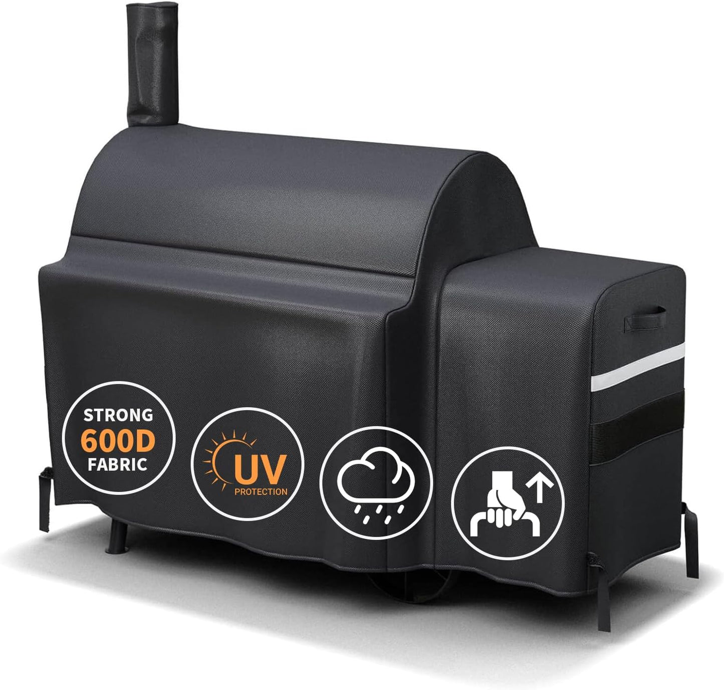 Grisun Grill Cover for Oklahoma Joe's Highland Offset Smoker