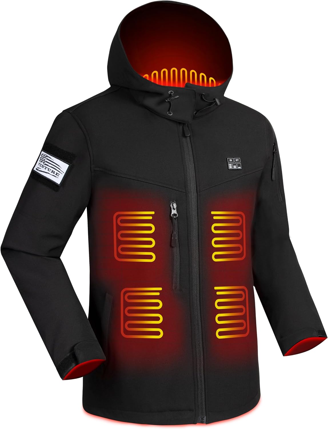 Gohero Heated Jacket - 10000mAh Battery for Endless Warmth